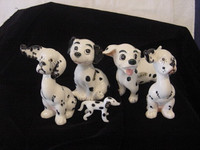 Vintage Dalmatian Dog 2 Beswick England + Disney 101 Dalmatians