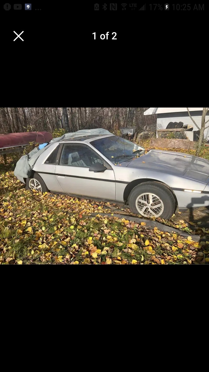 1984 Pontiac fiero Classic Cars North Bay Kijiji
