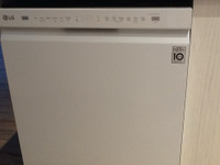 Lave-vaisselle LG blanc grande capacité (cuve inox)