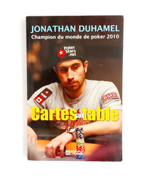 Biographie - Jonathan Duhamel - Cartes sur tables - Grand format