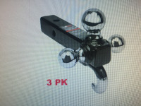 Triple ball Trailer Hitch with Hook