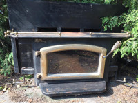 Elmira wood stove, cast iron