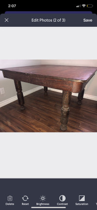 Antique Solid oak table