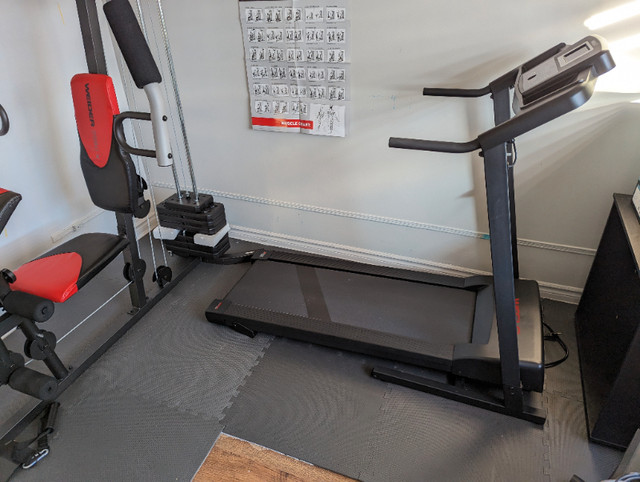 Tapis roulant et banc musculation dans Appareils d'exercice domestique  à Drummondville