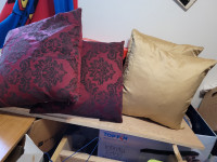 Decorative Pillows.  2 of each, see pics