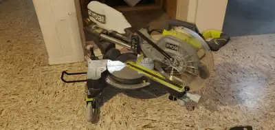 10" ryobi sliding compound mitre saw, View more