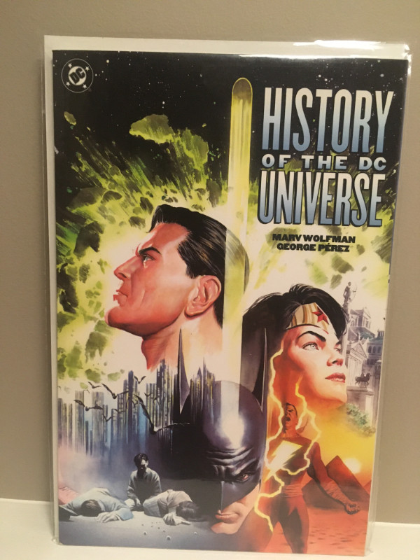 History of the DC Universe Graphic Novel in Comics & Graphic Novels in Oakville / Halton Region