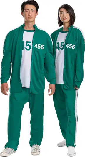 Squid Game Green Suit Costume *Perfect for Cosplay*63009267488257123