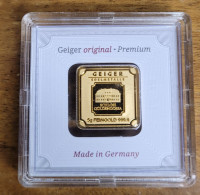 Geiger gold/or 5 gram bar .9999