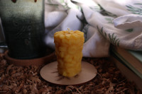 Beeswax Sunflower Candle
