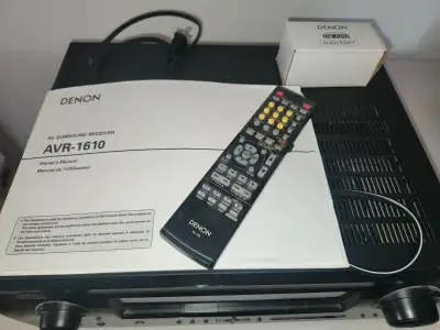 DENON AVR-1610 Surround Receiver, View more