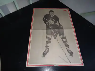 Toronto Maple Leafs vintage dave Keon  # 14 Black & white poster, View more