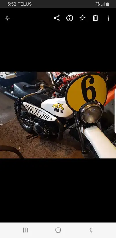 This is my first dirt bike from 1980. Rebuilt it 5 years ago.. new OEM piston rings crank. Never exp...