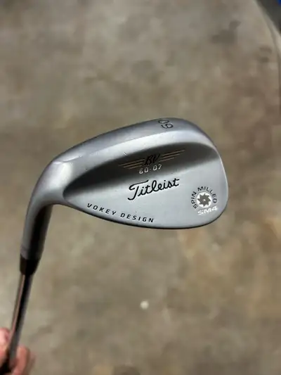 left hand titleist vokey wedge 60’, View more