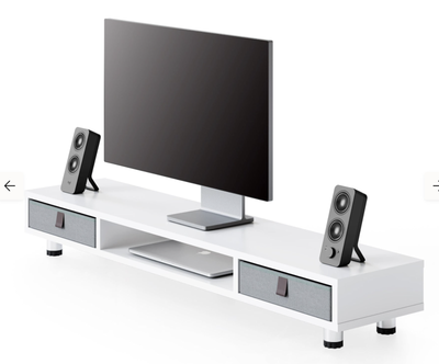 Monitor Stand, Monitor Organizer, Dual Monitor Desktop Organizer, View more