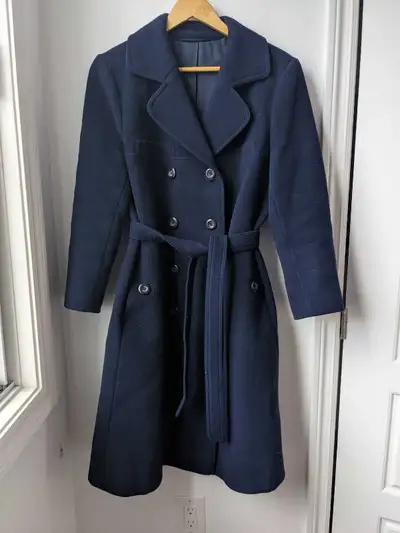 Rare vintage wool coat made in West Germany, View more