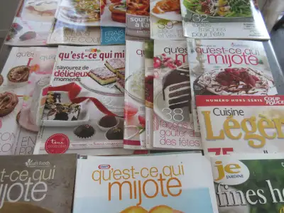Lot de revues  recettes, View more