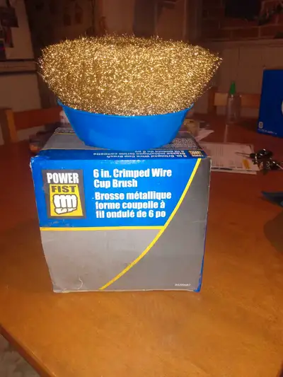6 in Crimped Wire Cup Brushes, View more