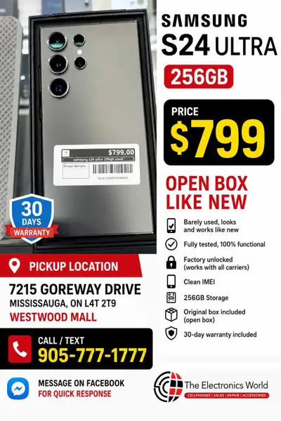 Samsung S24 Ultra – 256GB, View more