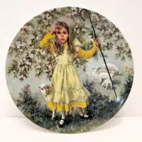 Little Bo Peep by John McClelland Mother Goose Series Plate