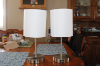 Table lamps, touch Tri light  with bulbs