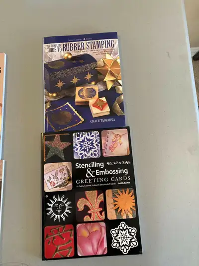 Books & Stamping catalogues $5.00 each