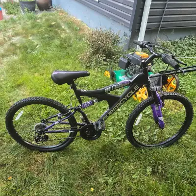 24" supercycle dual suspension bicycle, View more