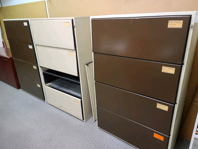 Multiple Metal Filing Cabinets For Sale, View more