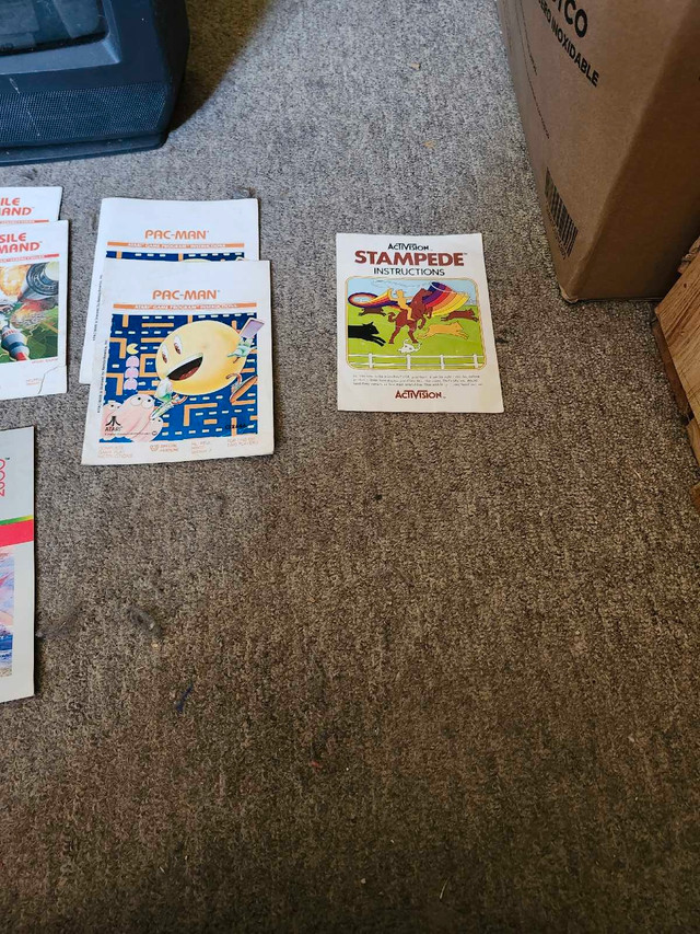 Atari 2600 games and manuals in Older Generation in Saskatoon - Image 2