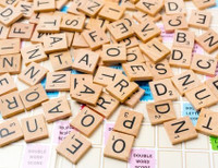 Make the perfect gift! A Scrabble craft with real Scrabble woode