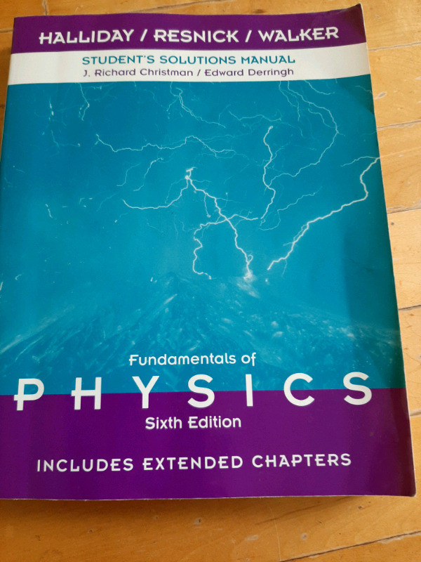 Students solution manual physics in Textbooks in Dartmouth