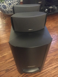 Bose PS321 powered speaker system and AV 321 media centre