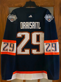 Leon Draisaitl Edmonton Oilers jersey (Retro) Medium, Large, XL