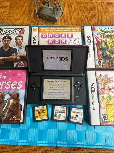 Nintendo DS Lite and games $60, View more