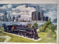 "Spirit of Windsor" Engine No.5588 Painting Print