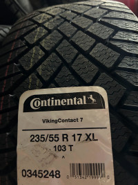 4 Brand New Continental Viking Contact 7 235/55R17 XL $70 REBATE