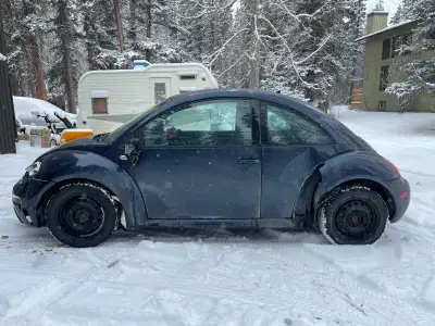 Quality parts car. Drives fine. Recent minor snowy accident through rails broke driver's headlight,...
