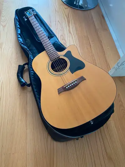 Excellent acoustic electric guitar, View more
