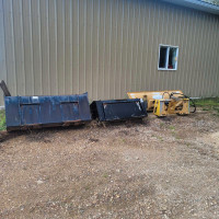 Small skid steer attachments