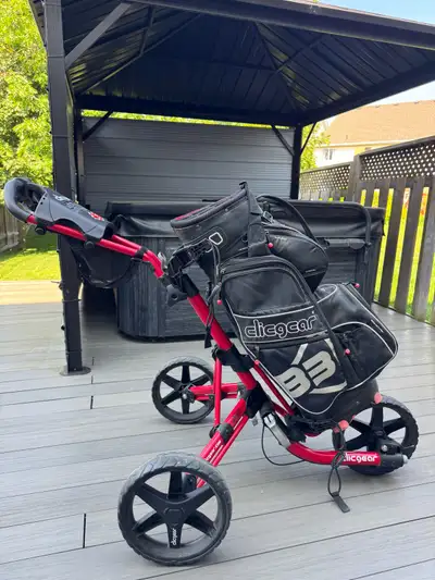 Clic gear cart and bag