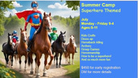 Superhero kids camp funding maybe available 
