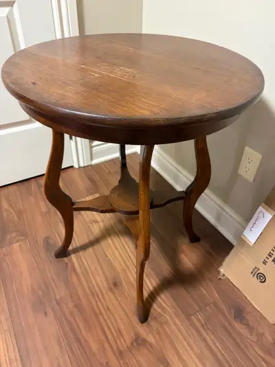 Antique round table, View more