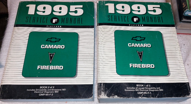 95 FIREBIRD CAMARO Dealer Manual Set dans Autre  à Kingston