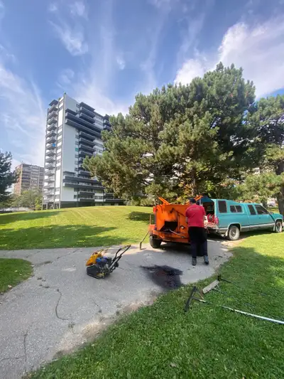 Hot Asphalt Repair, Catch Basin Fixing, Line Paintin, View more