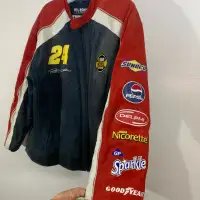 NASCAR Jeff Gordon Wilsons leather chase authentils # 24 jacket