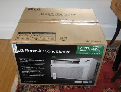 LG 12,000 BTU Window A/C Brand New In Box, View more