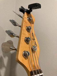 Glen Burton Bass Guitar with other accessories!