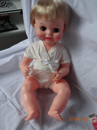 Vintage baby dolls .LIST,  some soft bodies . variety.