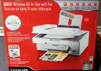 Lexmark X6570 Wireless All-In-One Inkjet Printer with Fax