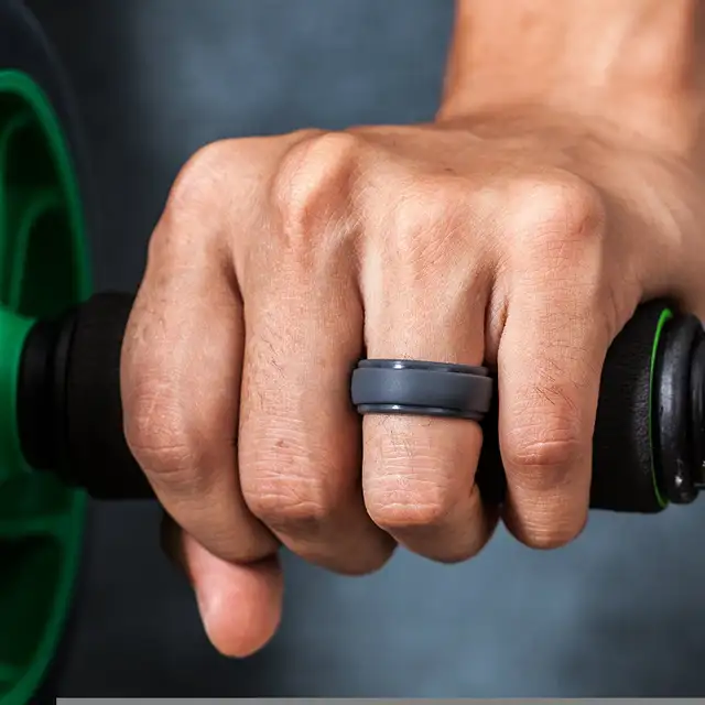 Saco Band - Silicone Rings for Men in Jewellery & Watches in Burnaby/New Westminster - Image 3
